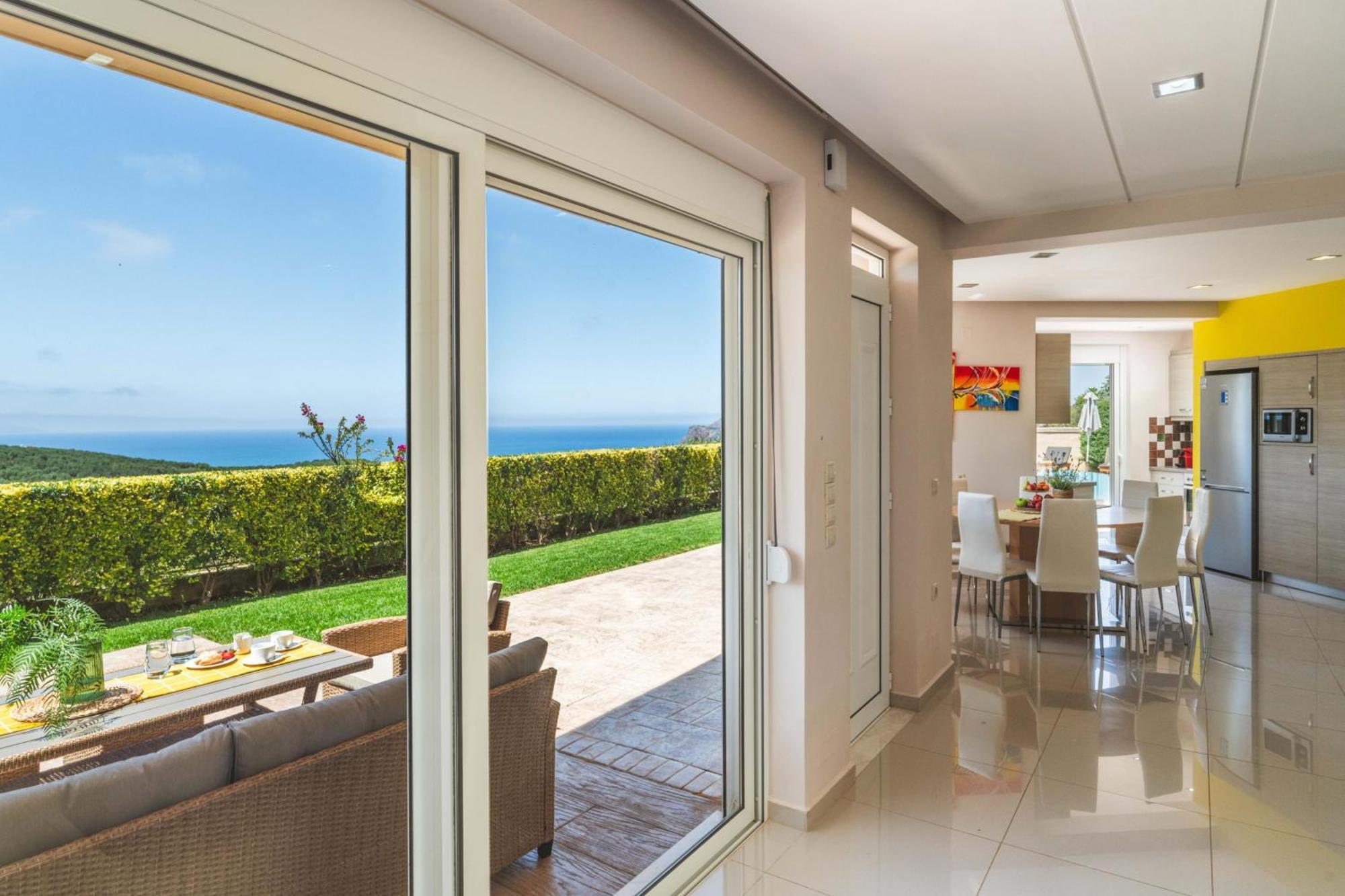 Villa Ariella With Sea View Ajía Marína Kültér fotó