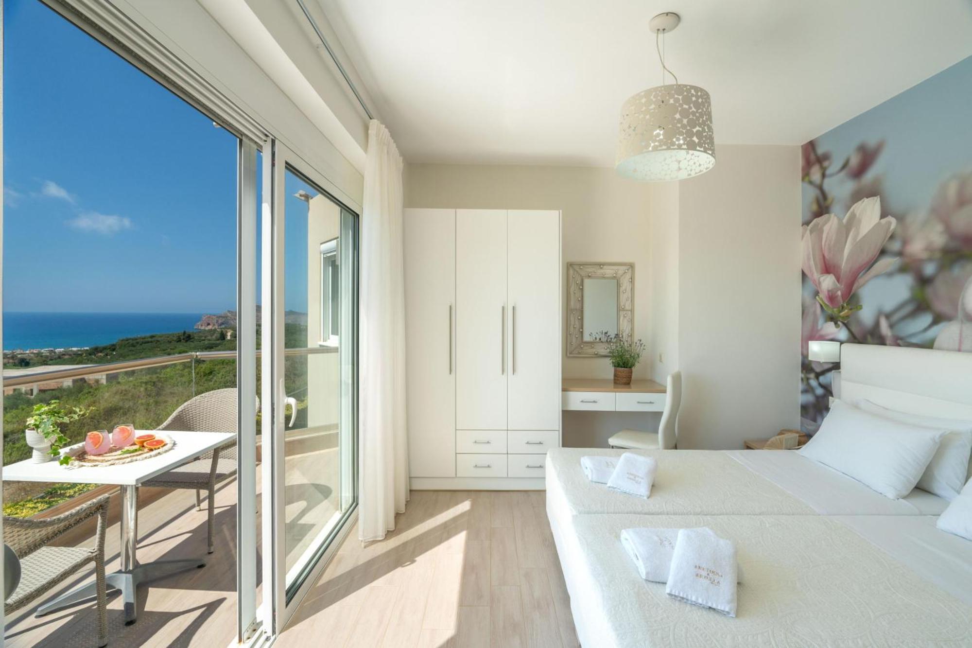 Villa Ariella With Sea View Ajía Marína Kültér fotó