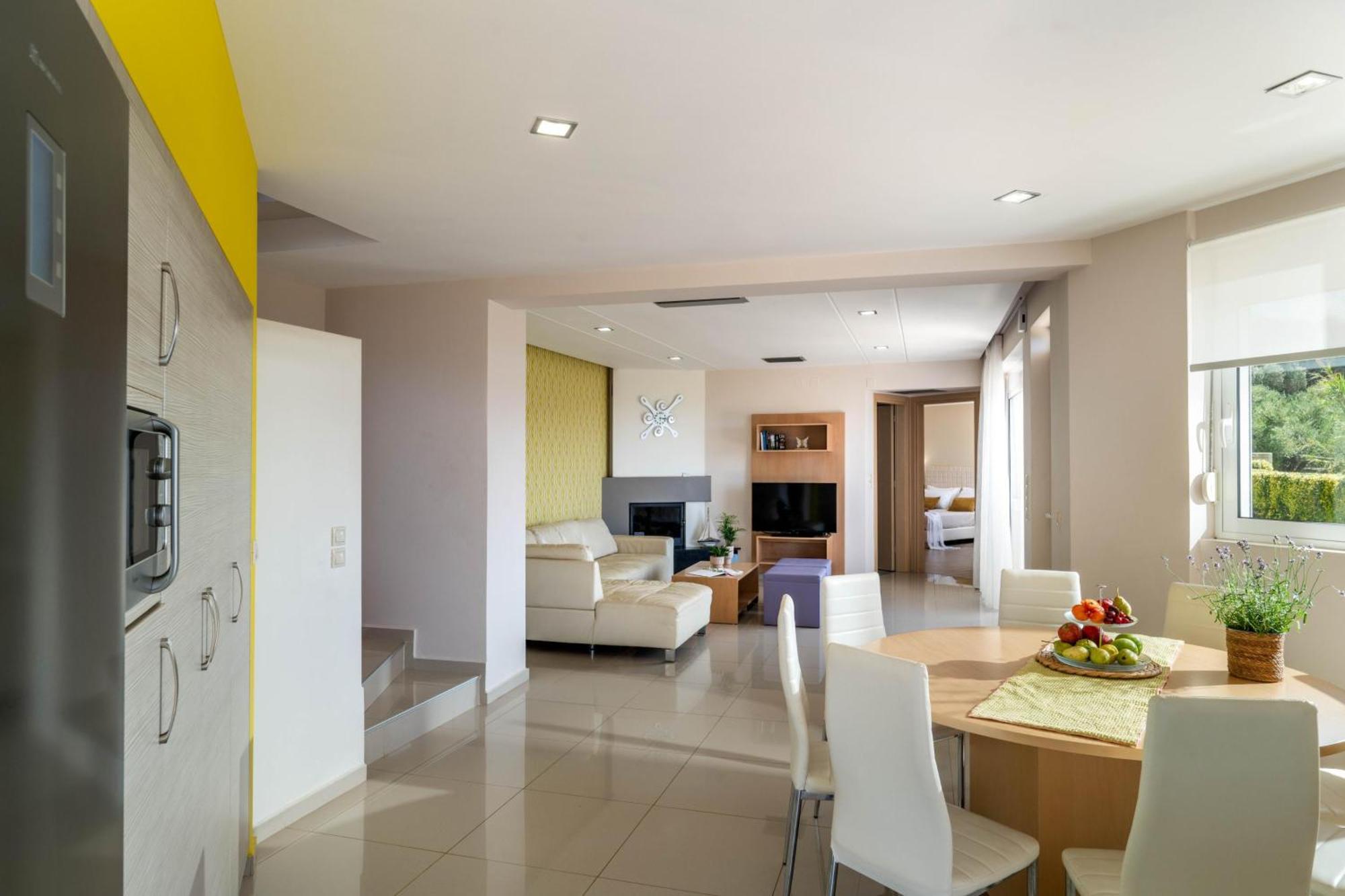 Villa Ariella With Sea View Ajía Marína Kültér fotó