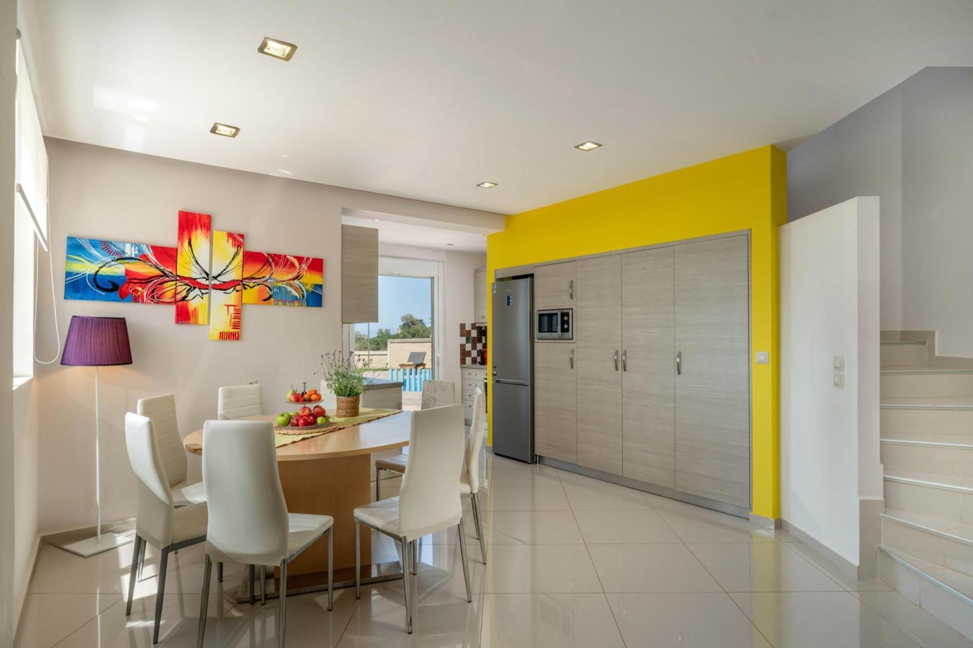 Villa Ariella With Sea View Ajía Marína Kültér fotó