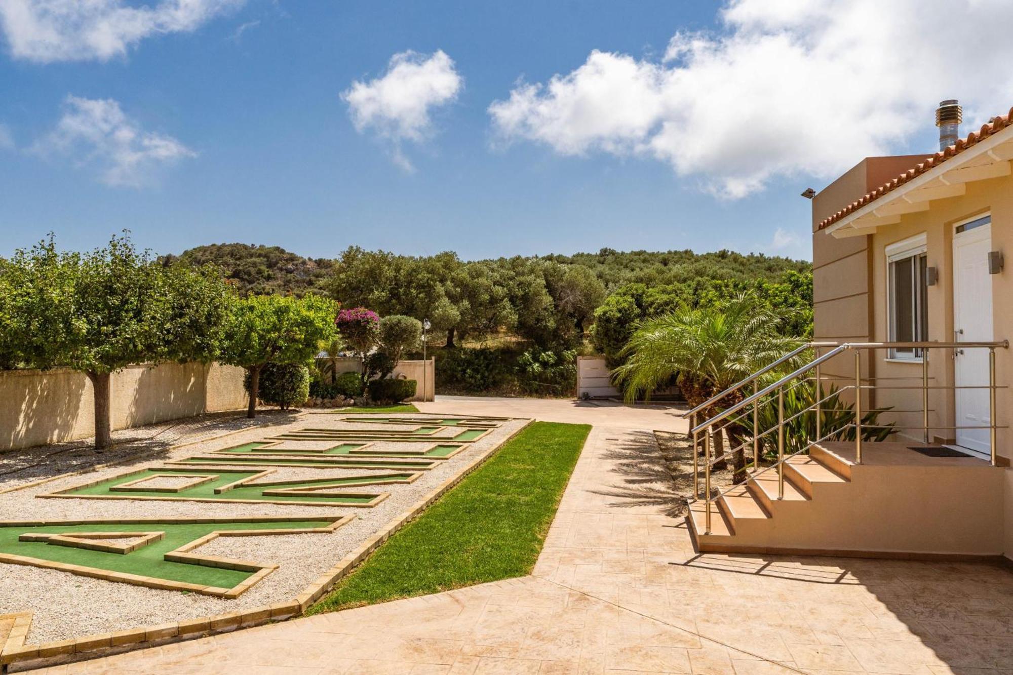Villa Ariella With Sea View Ajía Marína Kültér fotó
